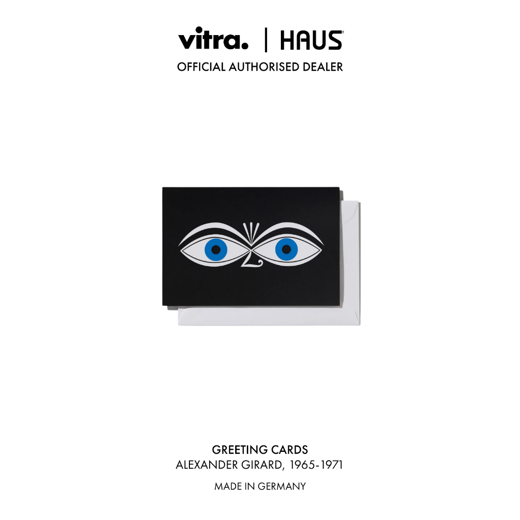 การ์ดอวยพร Vitra พร้อมการ์ดซองจดหมาย