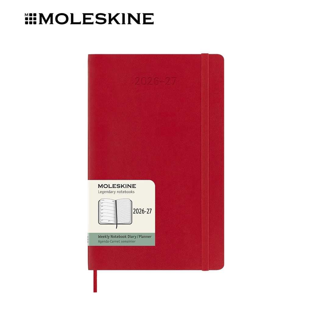 Moleskine 2026/2027 Classic 18M Weekly/Daily Planner Soft/Hard Cover