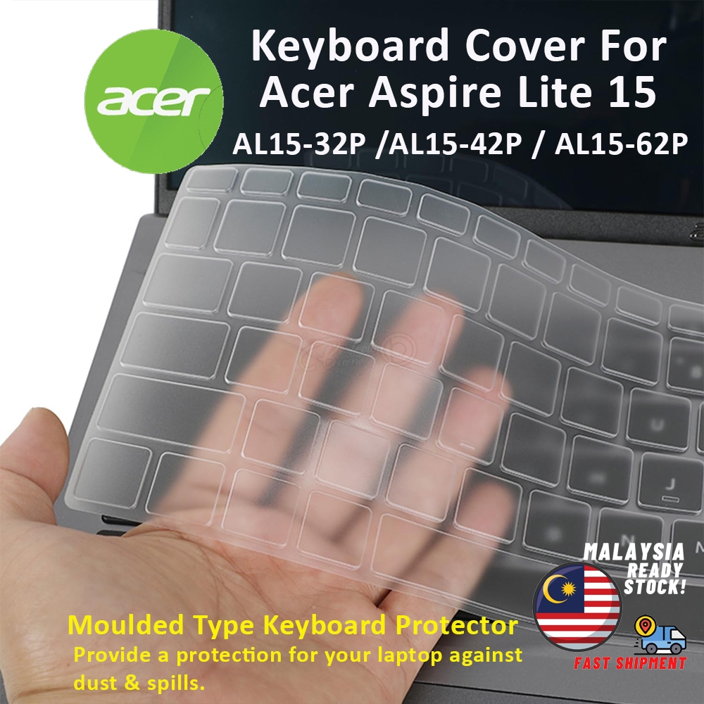 ฝาครอบคีย์บอร์ดสําหรับ Acer Aspire Lite 15 AL15-32P Acer Aspire Lite 15 AL15-42P Acer Aspire Lite 15