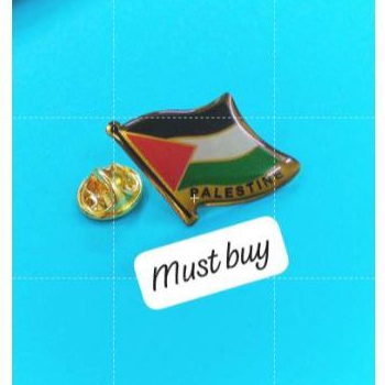 Magnet Flag Bendera และ Palestine พร้อมแม่เหล็ก