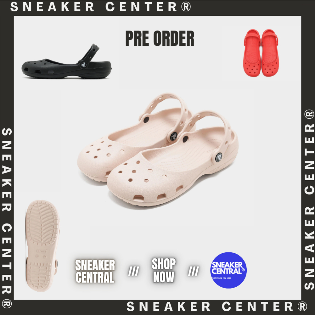SNEAKER CENTRAL Crocs Classic Ballet Sandals ผู้หญิง