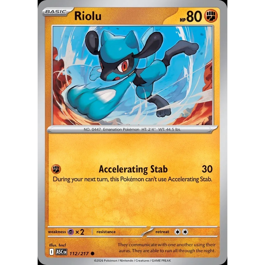 Pokémon TCG - Riolu Basic
