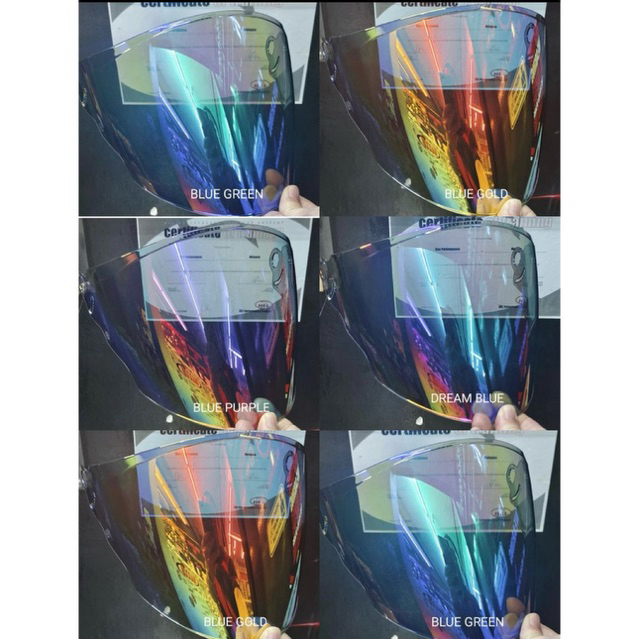 หมวกกันน็อค VISOR GRACSHAW G919I /GLAZZOO/TSR WIN /TSR TX1