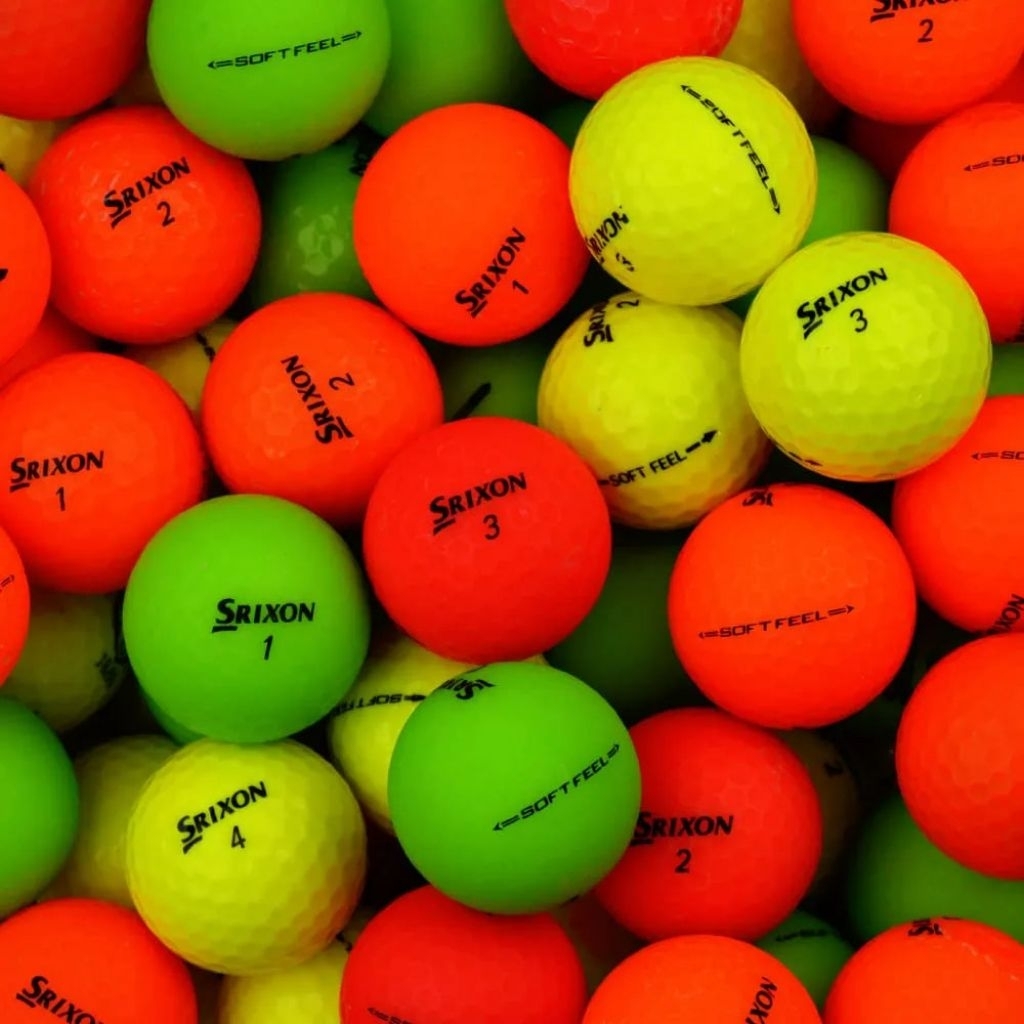 SRIXON & TAYLORMADE COLOUR MIX USED GOLF BALL (HQ) - TRUSTED (10s & 50S) ราคา ดี & HQ