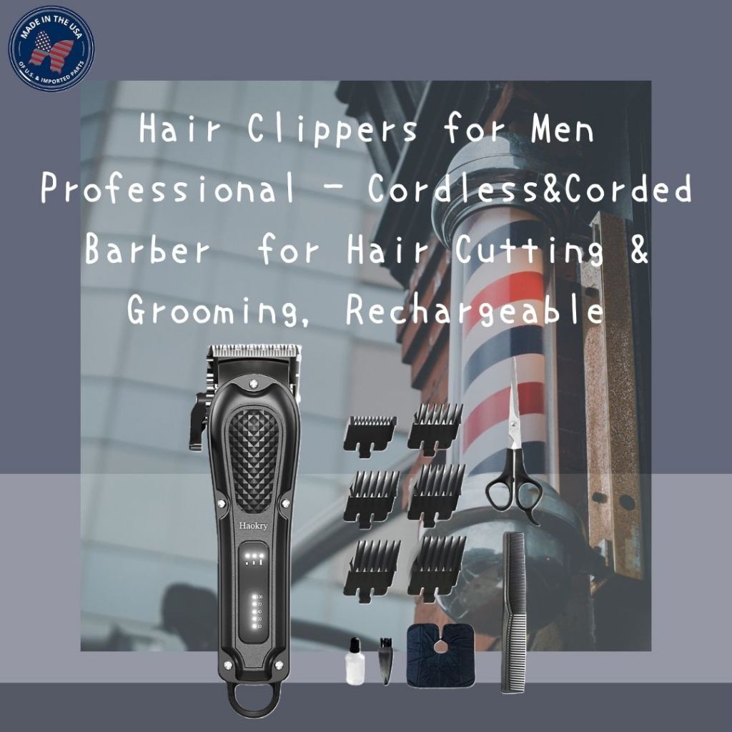 279Professional-grade hair clippers for men - Cordless & corded hair clippers for barbers From Japan
