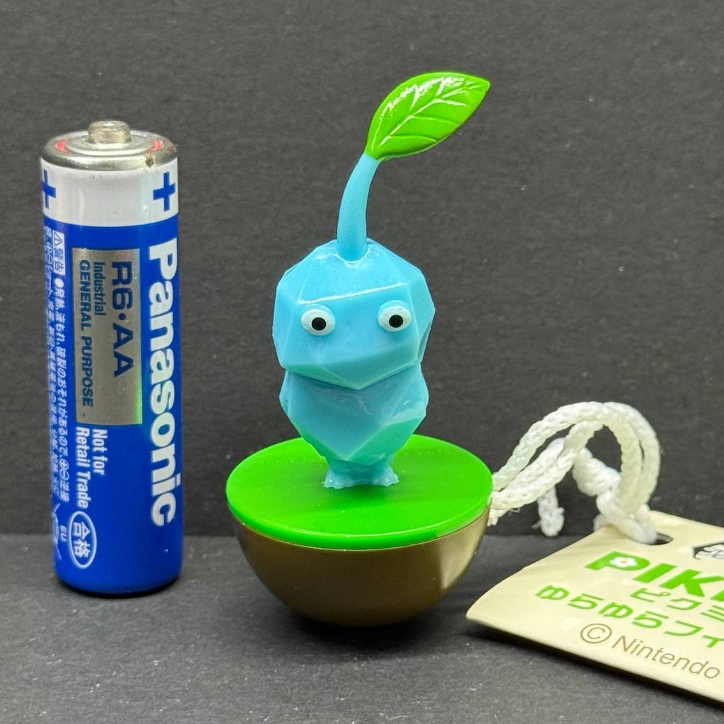 Taito Nintendo Pikmin Yura Yura Roly Poly ตัวเลขสีฟ้า Pikmin Action Figure ของเล่นคอลเลกชัน @ 20x 10