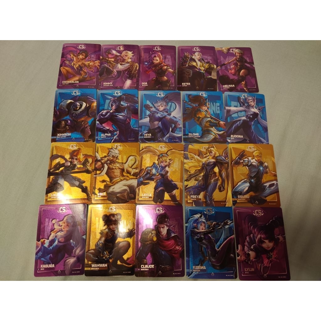 การ์ด Manyc x Mobile Legend CS