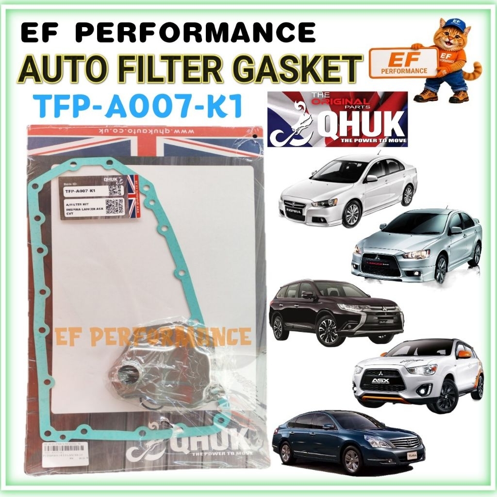 QHUK PROTON INSPIRA MITSUBISHI LANCER ASX OUTLANDER NISSAN SYLPHY TEANA กรองอัตโนมัติ TFP-A007-K1 GA