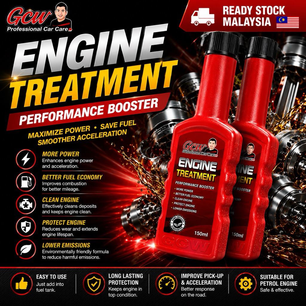 GCW ENGINE TREATMENT (2 ชิ้น)