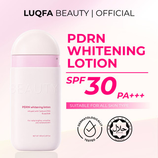 LUQFA BEAUTY PDRN Whitening Lotion  100ml -Mencerahkan & Melembapkan Kulit dengan DNASalmon & Peptide