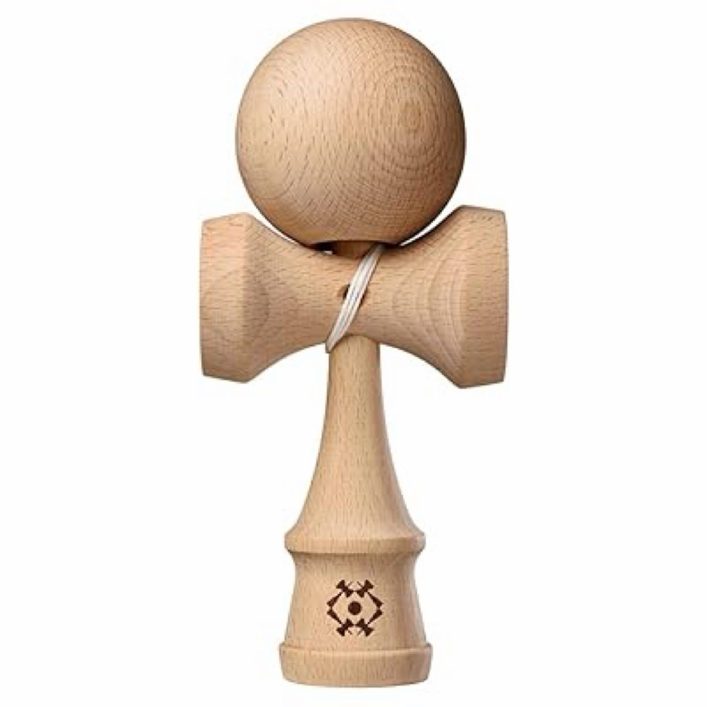 Kendama USA Mini Tribute Kendama นัตตี้ธรรมชาติ