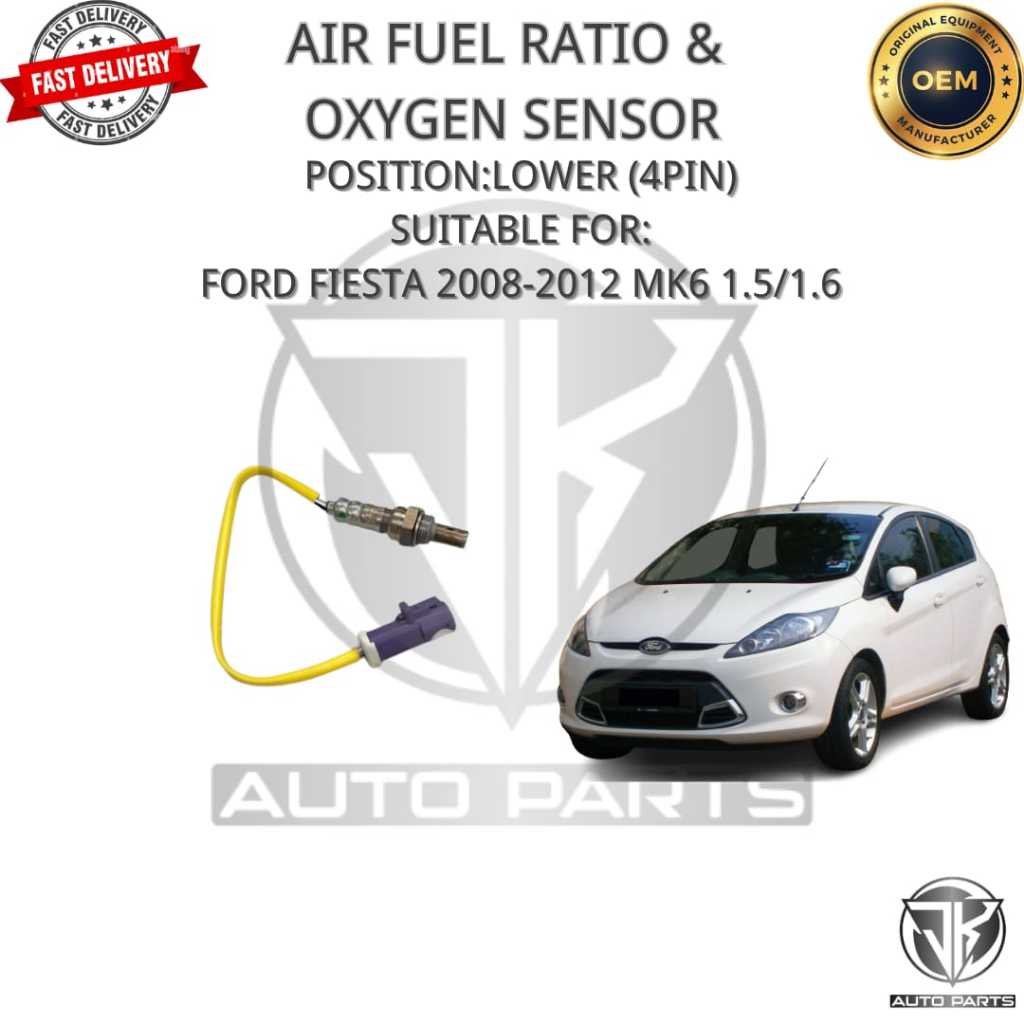 OEM LOWER OXYGEN SENSOR FORD FIESTA 2008-2013 MK6 1.5/1.6 (AE81-9F444AD)