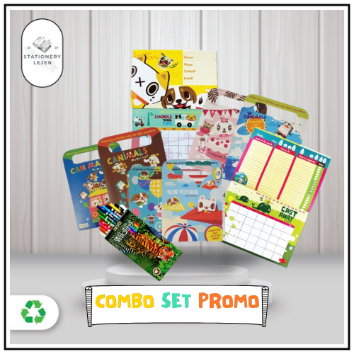 Combo Set -Caniles Kids Planner Set
