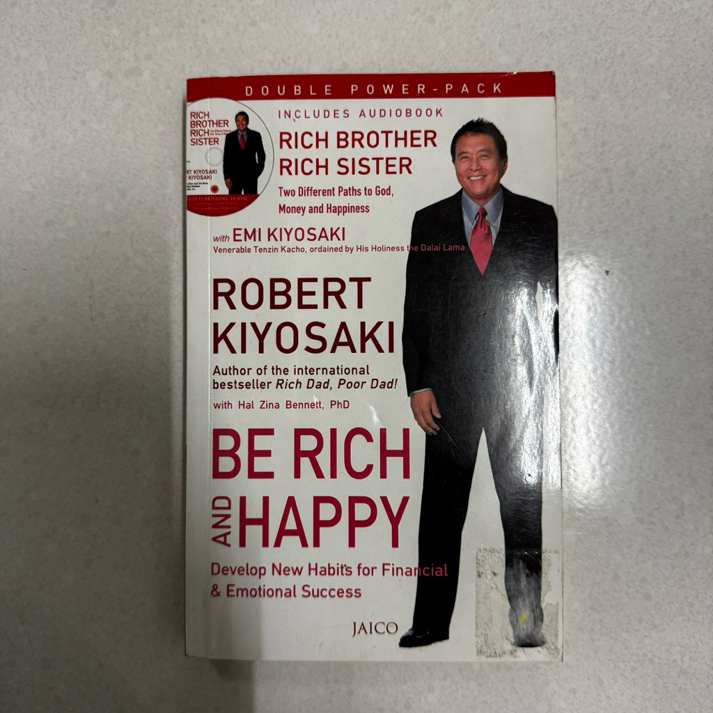 (อังกฤษ) ฟรี CD(audiobook) : Be Rich & Happy by Robert Kiyosaki