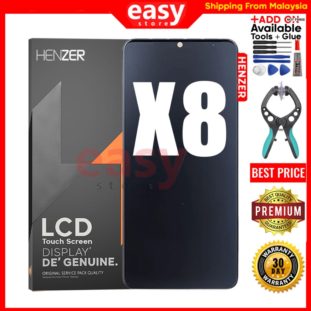 ORG HENZER จอแสดงผล LCD สําหรับ Honor X8 5G/ Honor X6 4G/ Honor 70 Lite 5G/ VNE-N41 RBN-NX1 VNE-LX1 