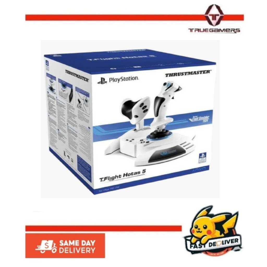 Thrustmaster T.Flight Hotas 5 MSFS Special Edition Flight Stick จอยสติ๊กสําหรับ PS5 / PS4 / PC