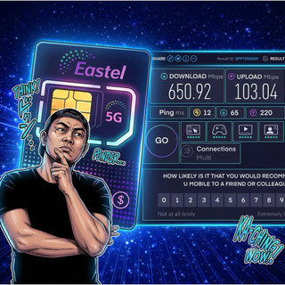 INTERNET MURAH EASTEL PREPAID (UMOBILE) INTERNET BESAR SEHINGGA 999GB