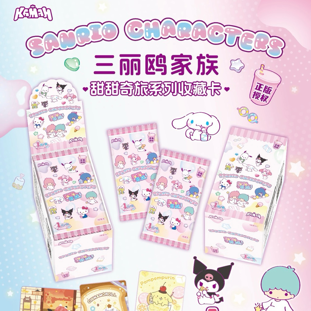 [KAMAN 2.1] Kaman < Sanrio Family-Sweet Journey > การ์ดคอลเลกชันแพ็คแรก KAMAN Sanrio Character Card 