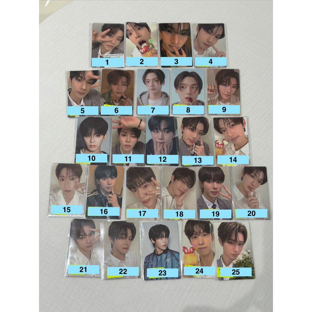 BOY2PLANET - โฟโต้การ์ดอย่างเป็นทางการ