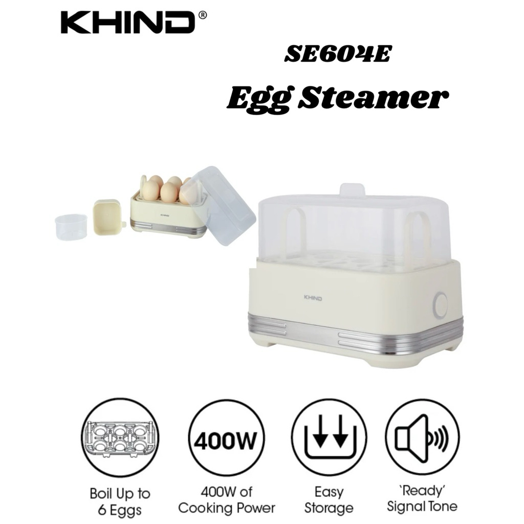 Khind SE604E เครื่องนึ่งไข่