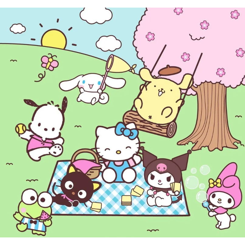 SANRIO (FUN2PLAY LIVE เท่านั้น) การ์ดตัวละครซานริโอ Mix&Match