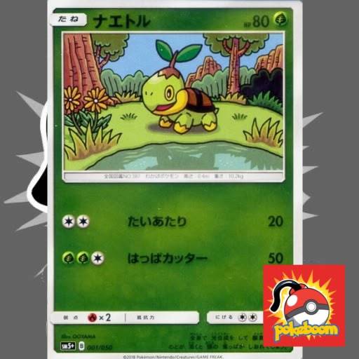 การ์ดโปเกมอน Tcg-Turtwig 001/050 REVERSE HOLO(OOYAMA)