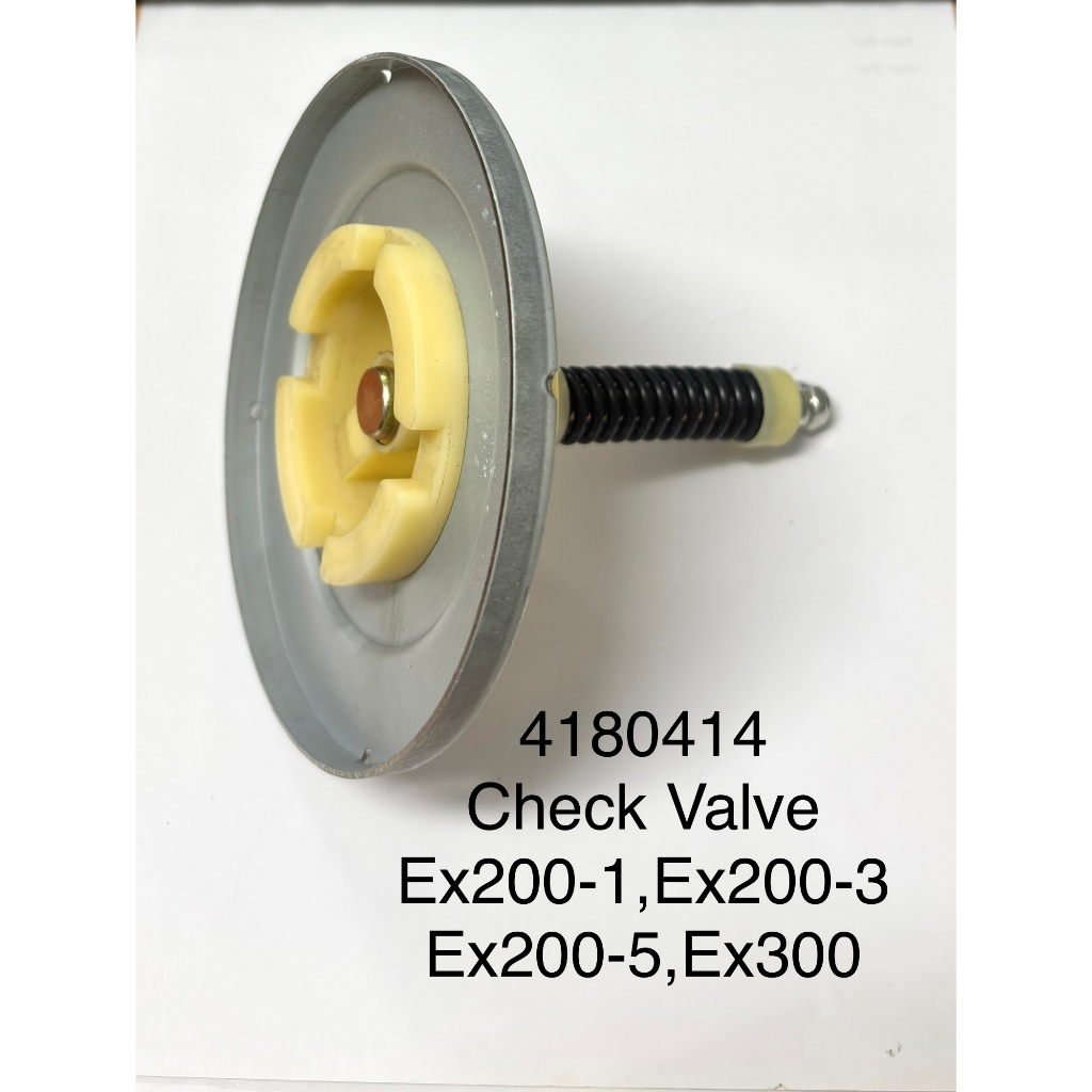 4180414 ถังน้ํามัน HYDRAULIC FILTER CHECK VALVE EX200-1,EX200-3,EX200-5,EX300
