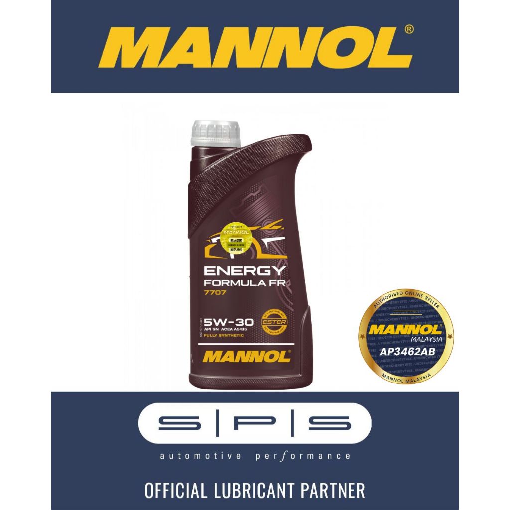 MANOL Formula FR 5W-30 1L น้ํามันเครื่องสังเคราะห์แท้ Ester MN7707