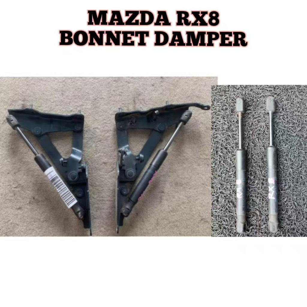 MAZDA RX8 RX-8 BONNET DAMPER / BONNET ABSORBER