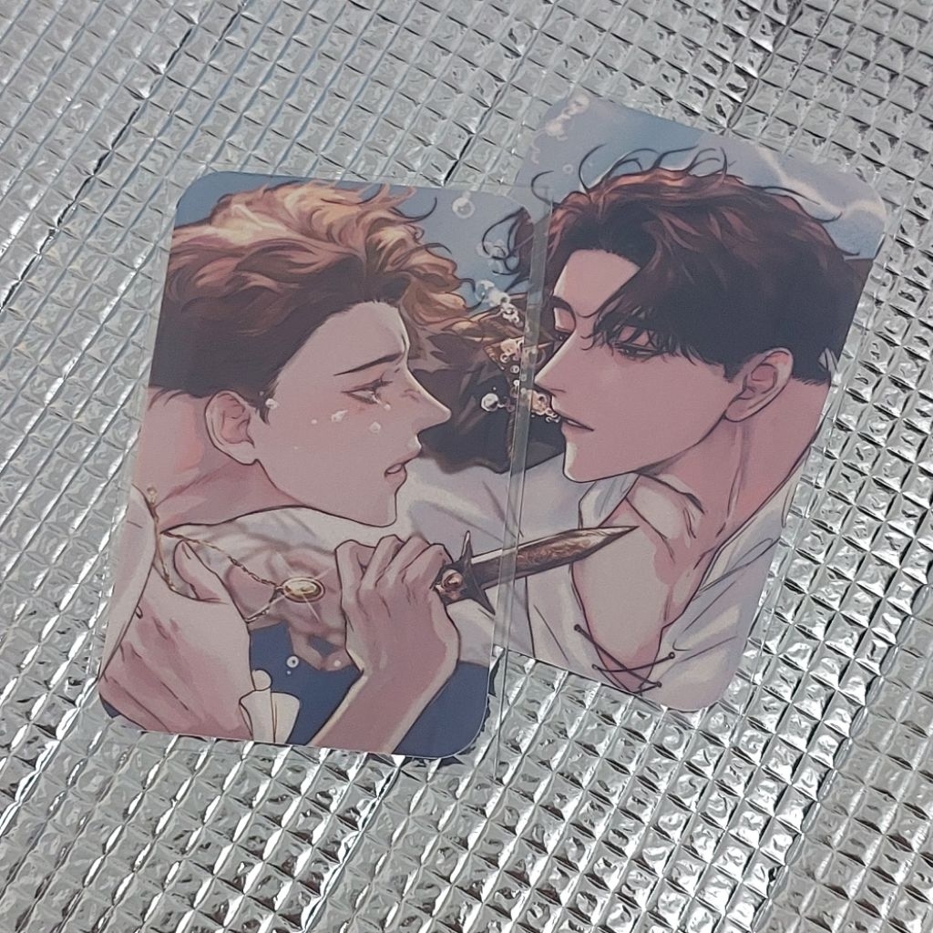 [OFFICIAL] Lezhin Bomtoon BL Manhwa Marchen Seasons Greete Photocard [คําพูดของปีศาจ]