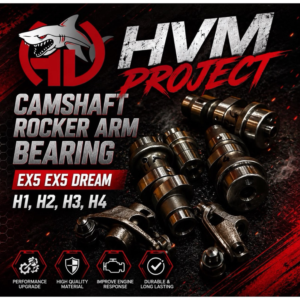HVM PROJECT EX5 DREAM CAMSHAFT ROCKER ARM BEARING H1 H2 H3 H4