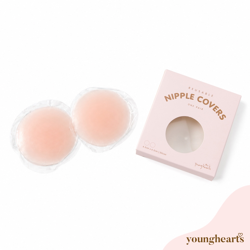 ฝาครอบจุกนมแบบใช้ซ้ําได้ Young Hearts YLS-130026