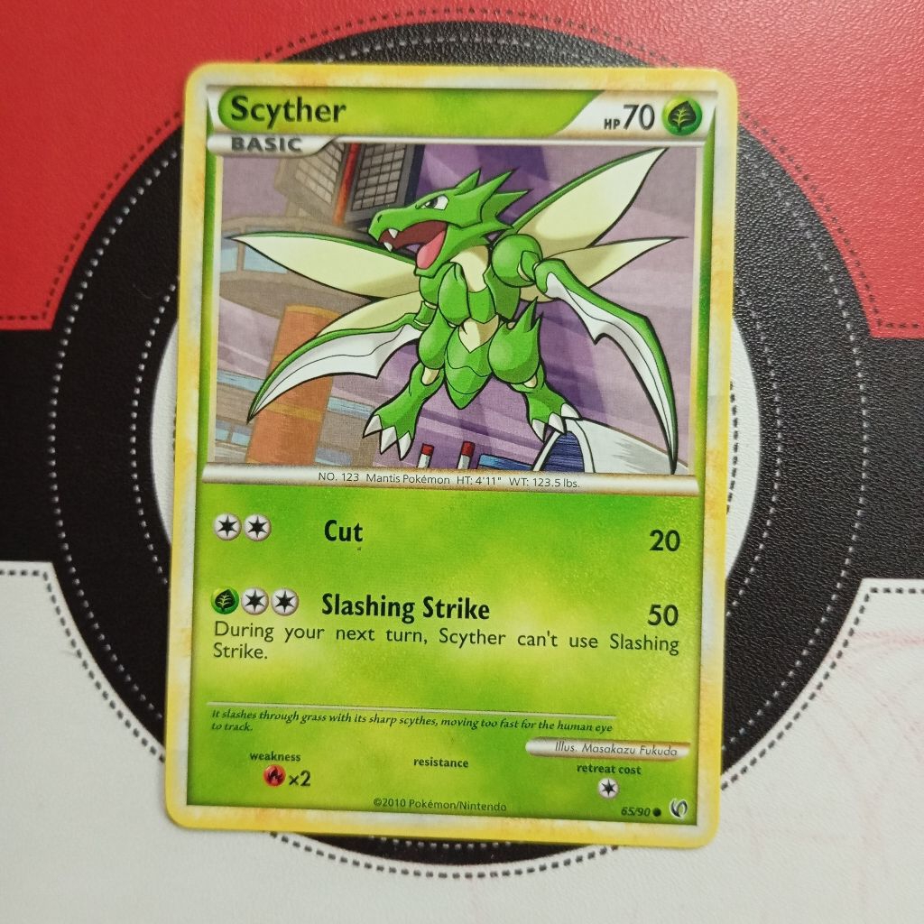 Pokemon TCG - Scyther 60/90 - HGSS Undunted (Uncommon)