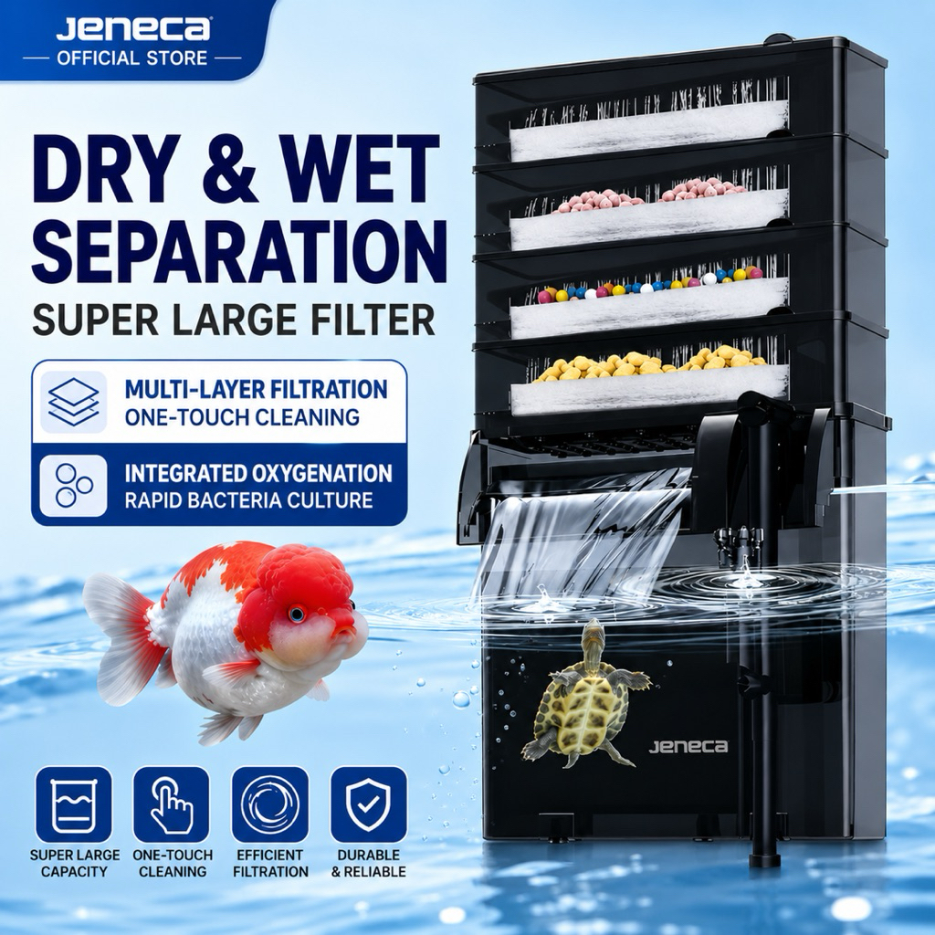 JENECA XP-33/36ultra การแยกแห้งและเปียก ตัวกรองขนาดใหญ่พิเศษ การกรองหลายชั้น หนึ่งการทําความสะอาดแบบ