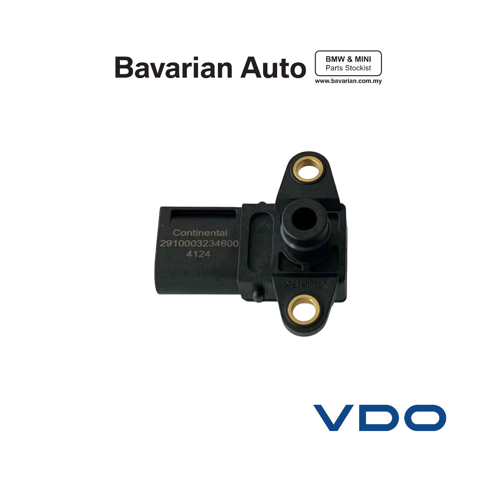 VDO Differential Pressure Sensor เครื่องยนต์ BMW/MINI N42/N52/N52N/N62/S63M 13628657300