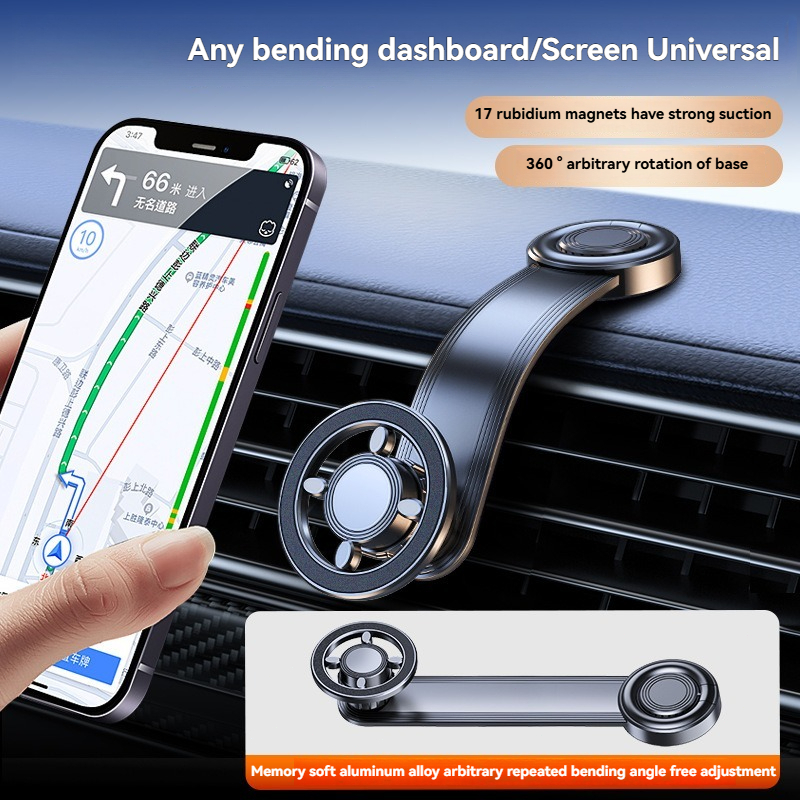 BASEUS สินค้าใหม่Baseus MG03 Magnetic Car Mount สําหรับแดชบอร์ด 15-25N ปรับได้ 360 ยืดหยุ่น