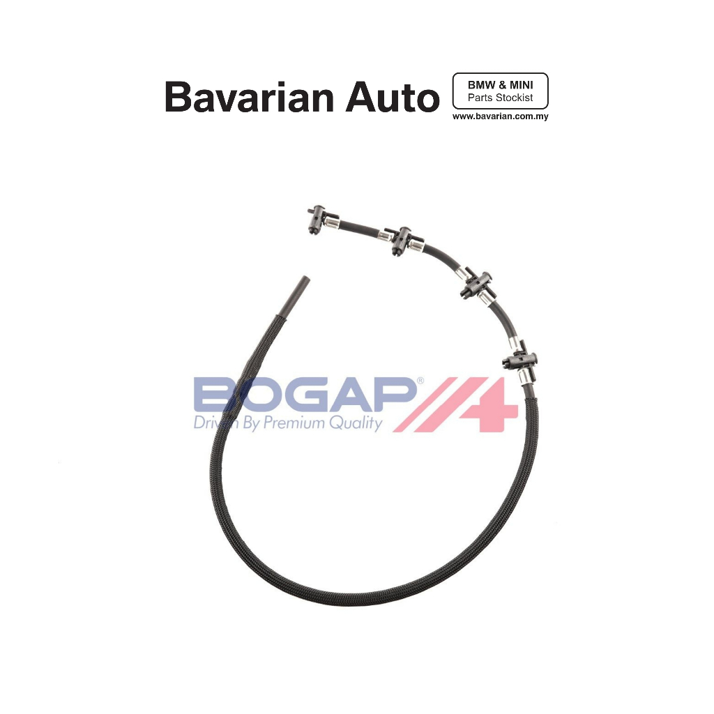 BOGAP สายน้ํามันล้น เครื่องยนต์ BMW N47/N47S/N47S1 13537807228