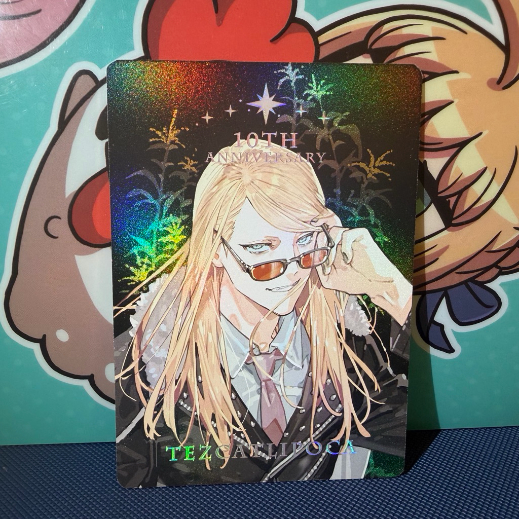 การ์ด Fgo Tezcalipoca Star Shadow Illustration 10th Anniversary Special (Fate Grand Order)