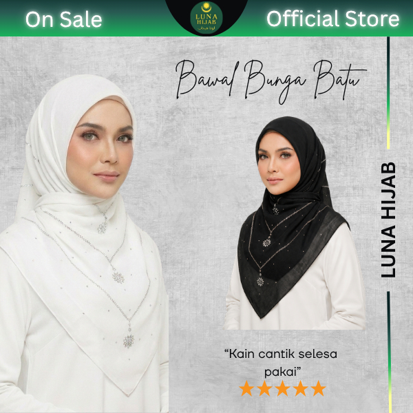 LUNA Bawal สร้อยคอหินดอกไม้ Field 45