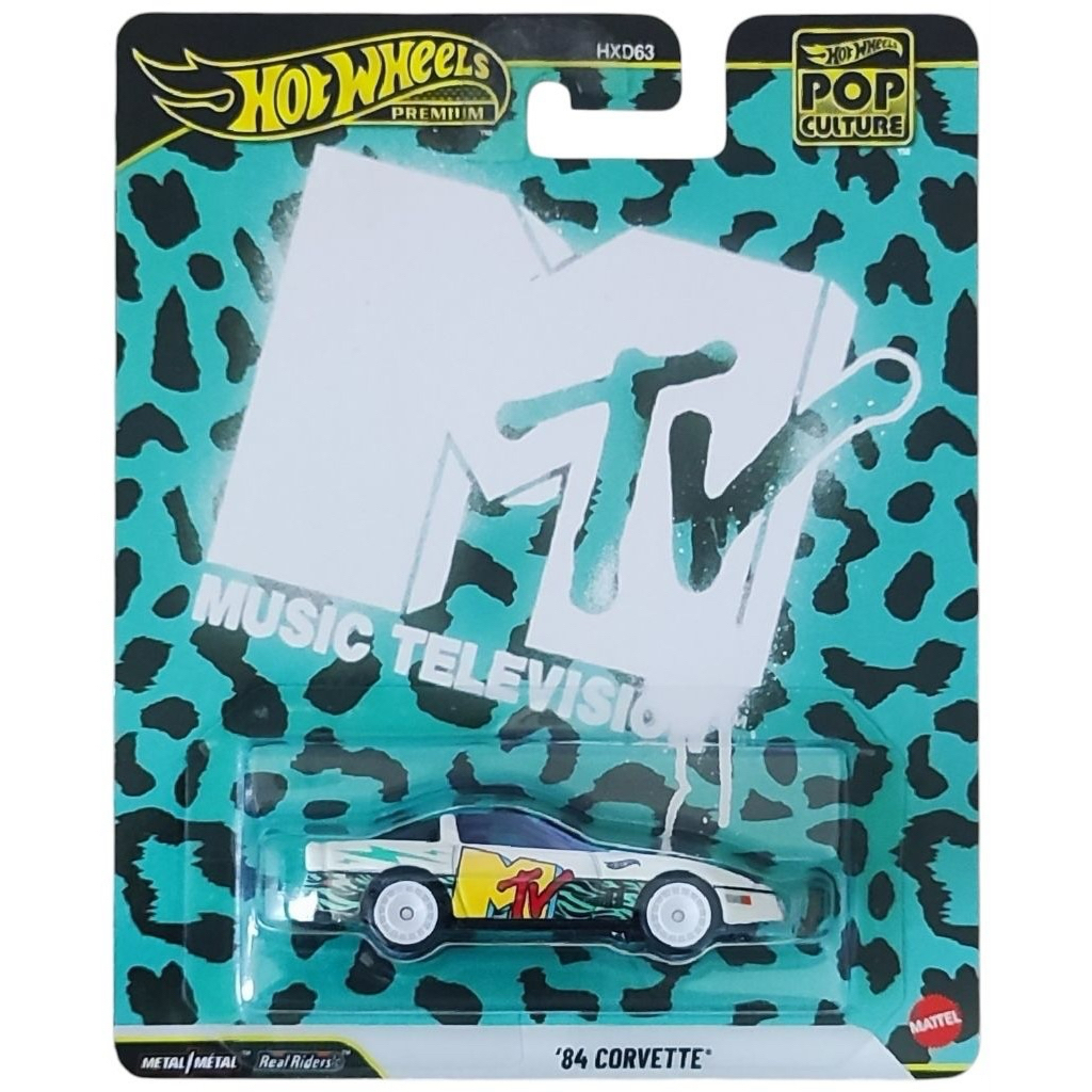 Hot Wheels MTV Corvette 84 Corvette MTV Hot Wheels
