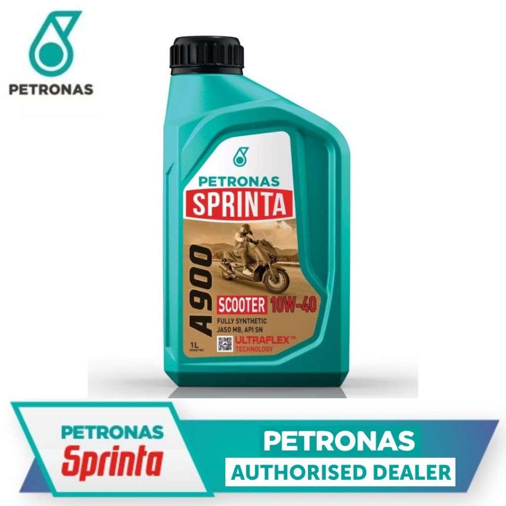 PETRONAS Sprinta 4T A900 10W-40 BuyBuk 16 ชิ้น โดยกล่อง