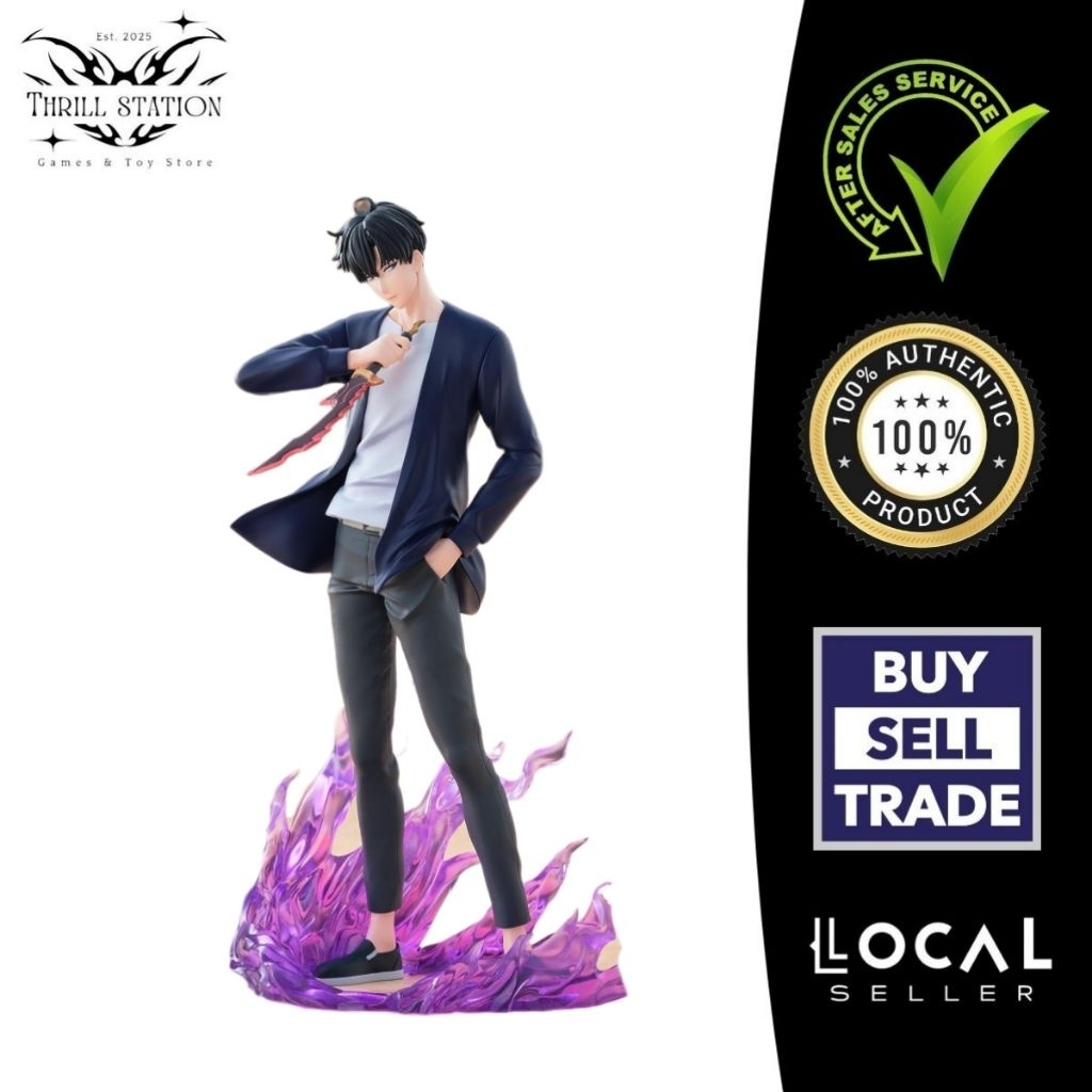 !! !️Solo Leveling - ฟิกเกอร์ลิงค์ Sung Jinwoo Xross โดย SEGA