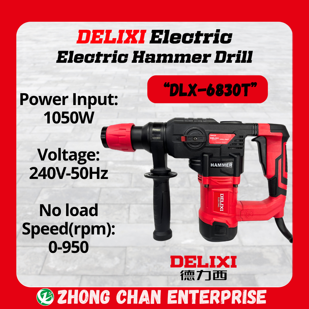 DIXI สว่านค้อนไฟฟ้า DLX-6830T / DLX-RHA0869