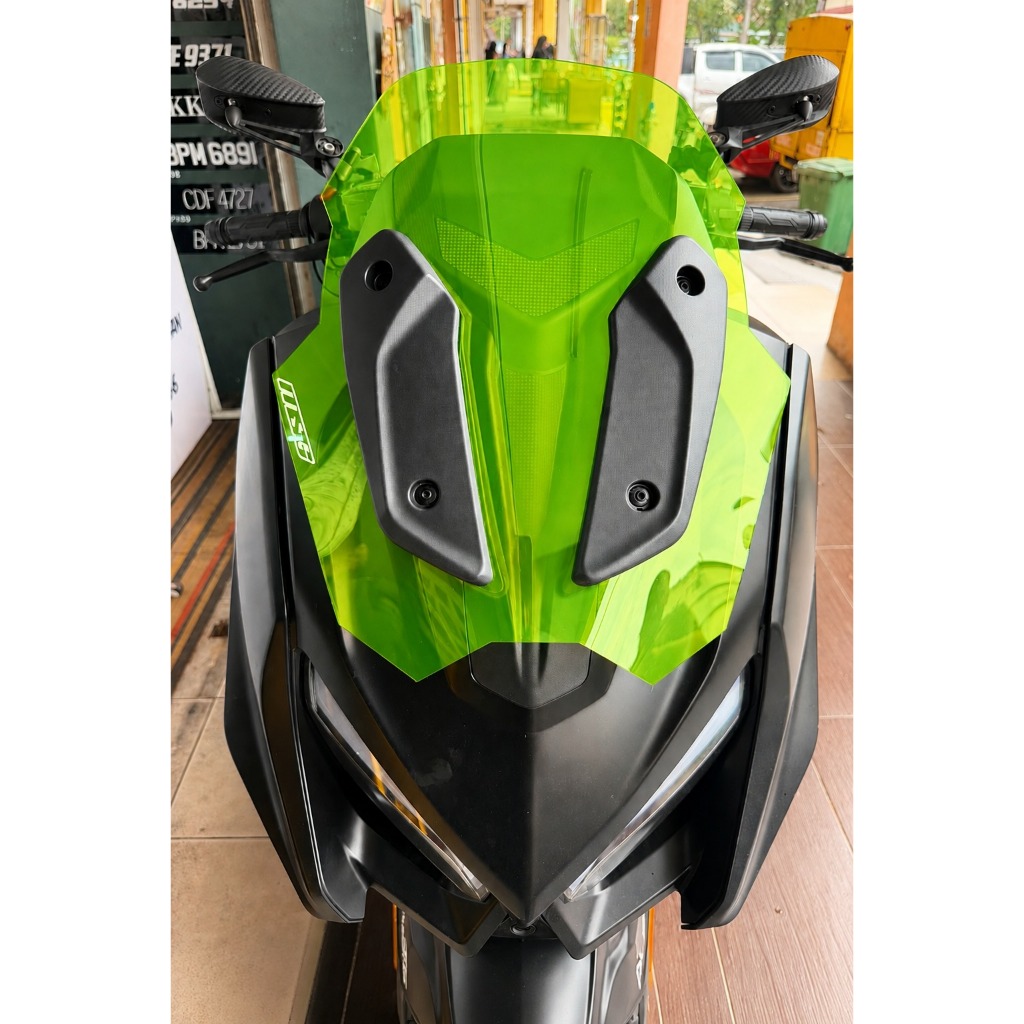 WINDSHIELD QJ FORTRESS 350 (02) MSG VARIOUS COLORS