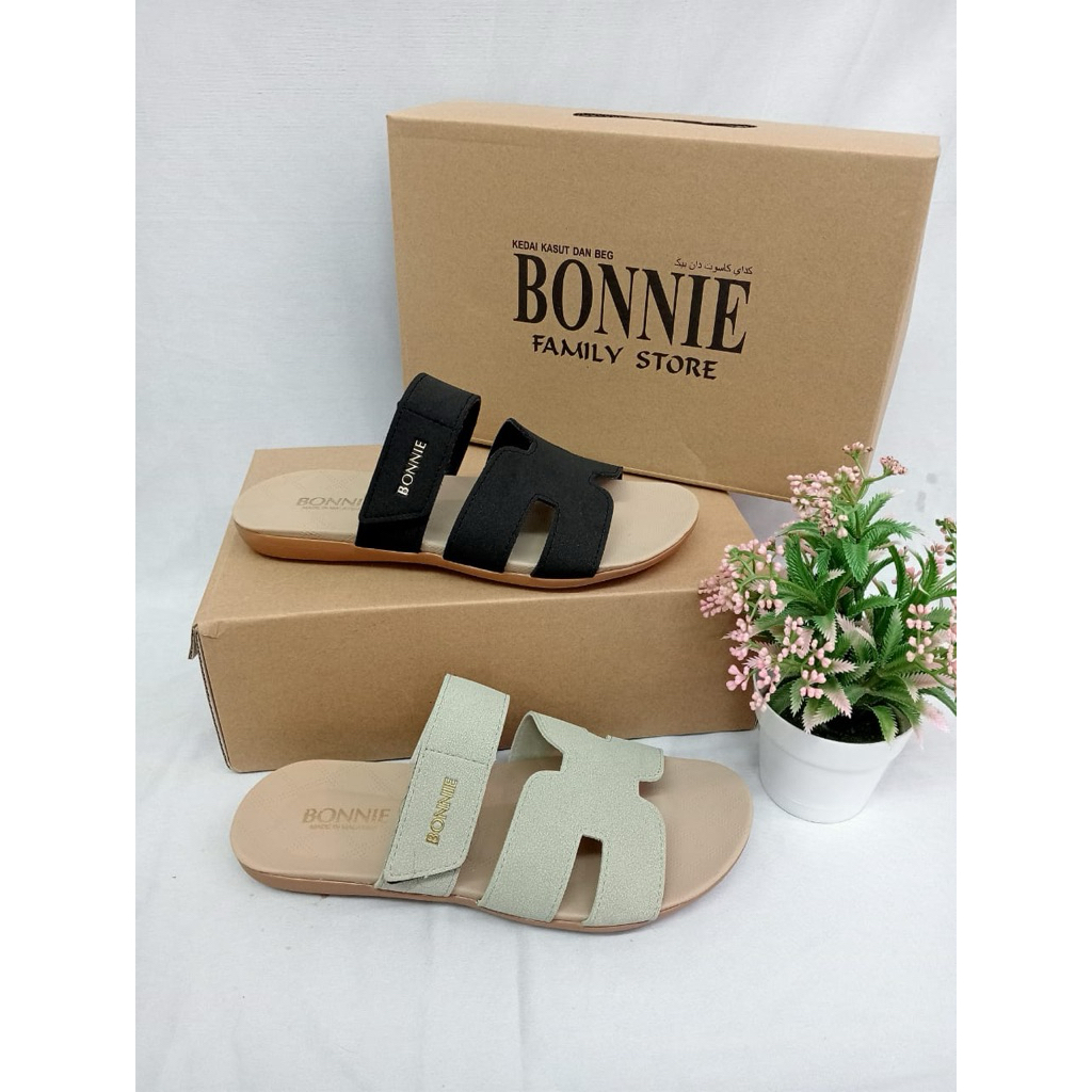 [BONIE] FLAT SANDALS 18378
