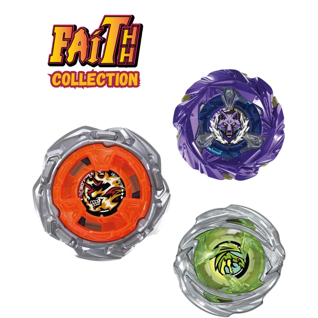 TAKARA TOMY Takara TomyBeyblade X UX-21 HELLSNETHER DECK SET FlamingX UX-21 ลิสเตอราลิเอร์มิบาเรียมโคเรียมเพอร์คัส เขต KL
