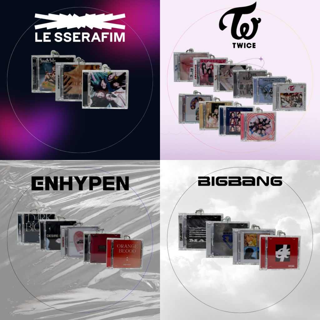 MINI ALBUM NFC KEYCHAIN KPOP