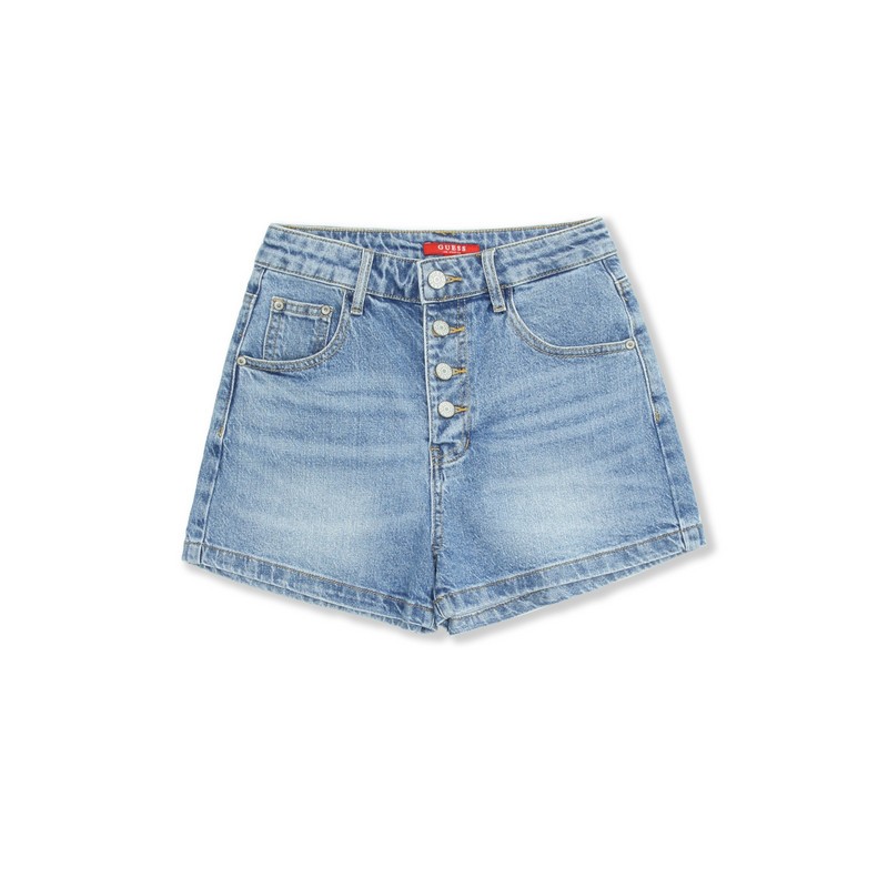 GUESS ผู้หญิง กางเกงขาสั้น-Q4PA69D51V0