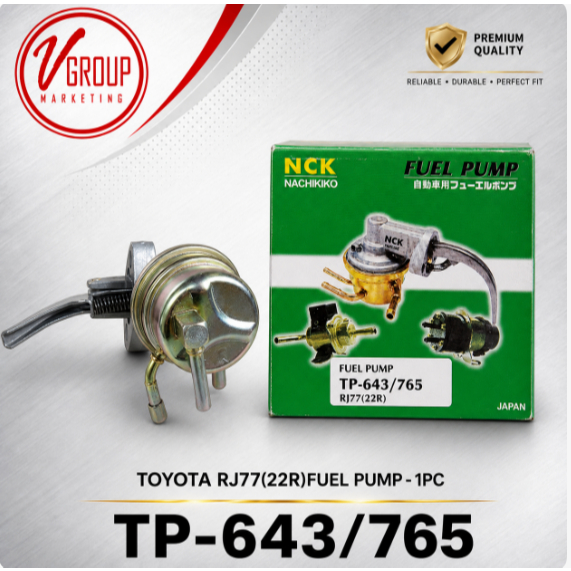 TOYOTA RJ77(22R)FEEL PUMP(TP-643/765) - 1PC