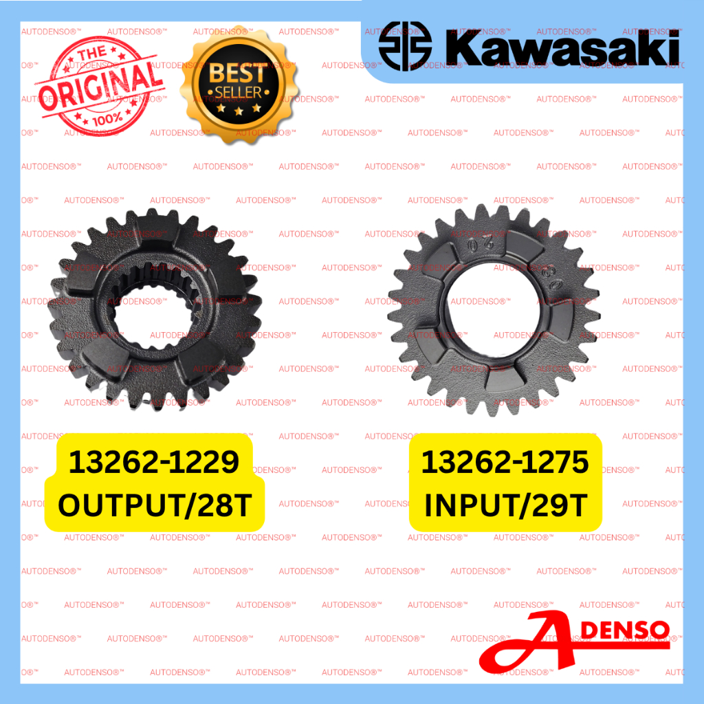 KAWASAKI Z65019GEARBOX, OUTPUT 5TH/28T & INPUT 5TH/29T